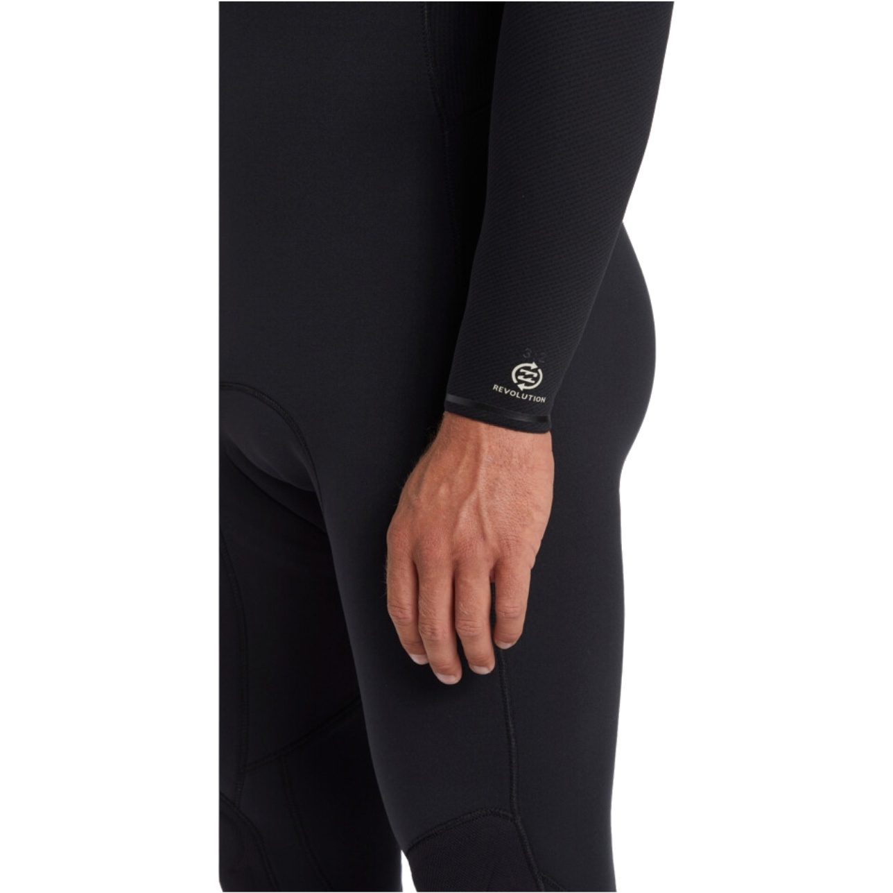 2025 Billabong Mens Revolution Natural 5/4mm Chest Zip Wetsuit ABYW100269 - Black